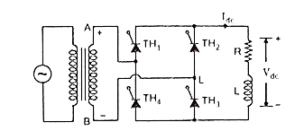 1 phase controlled bridge rectifier
